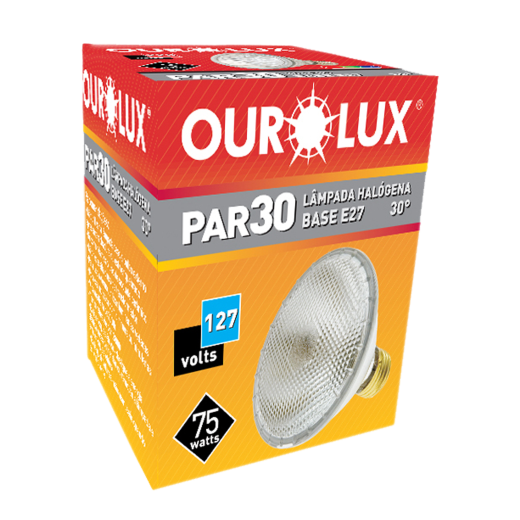 Lâmpada PAR30 75W 127V 30º Curta