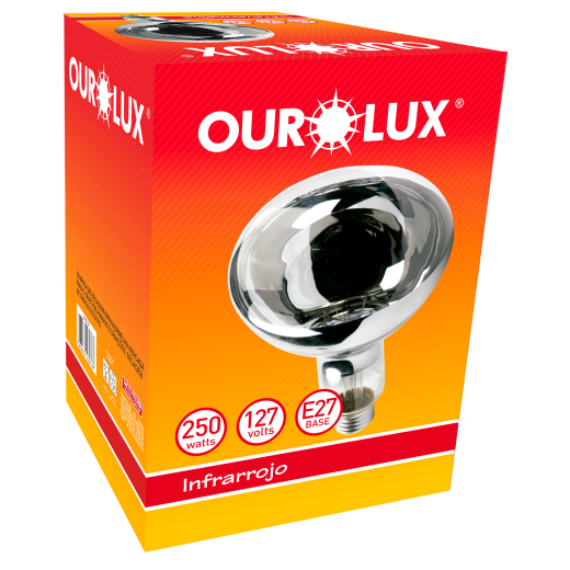 Lâmpada Incandescente de Secagem 250W 127V