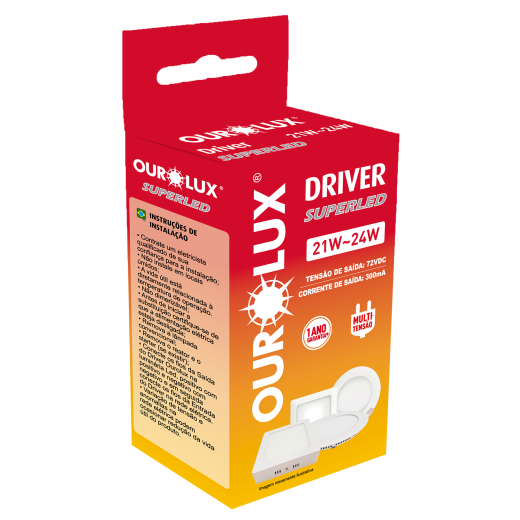 Superled Driver p/ Plafon 24/21W