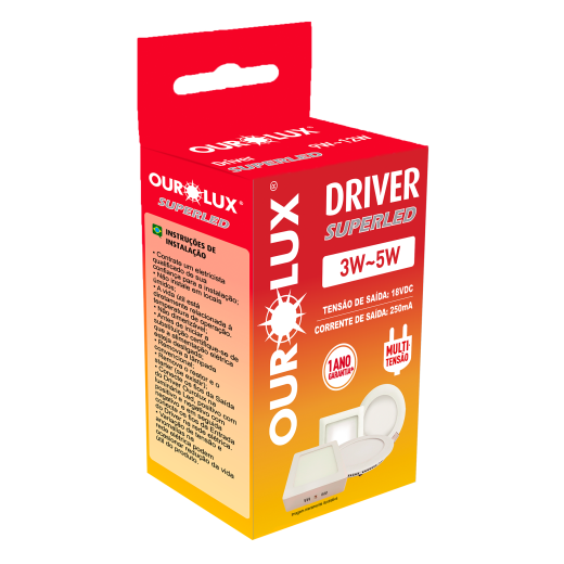 Superled Driver p/ Plafon 12/9W