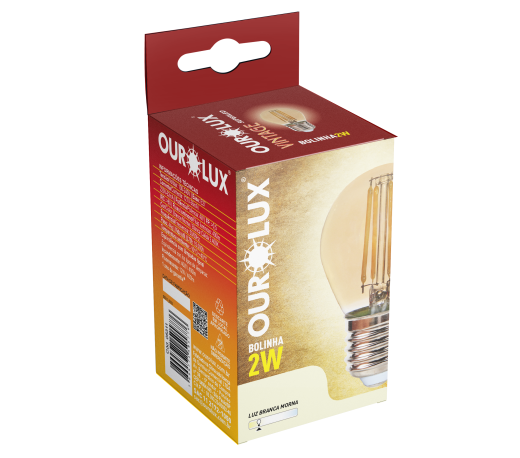 Vintage Superled Bolinha 2W BIV 2400K