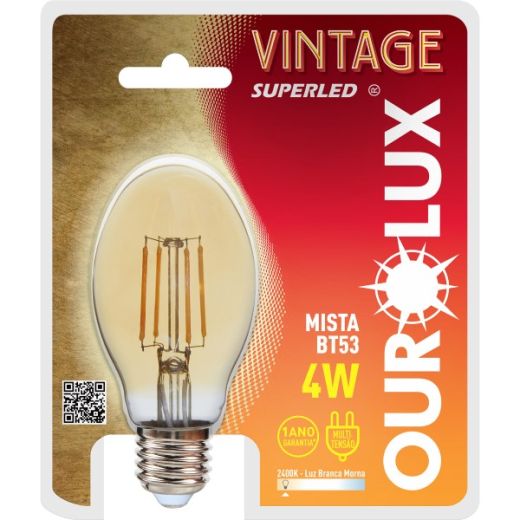 Vintage Superled Mista BT53 4W BIV 2400K