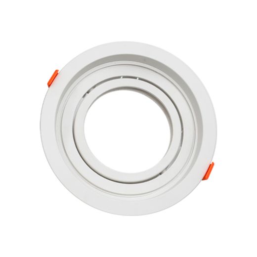 SPOT recuado de embutir AR70 redondo branco