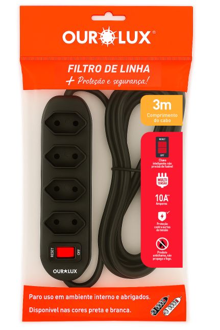 Filtro de Linha da Ourolux