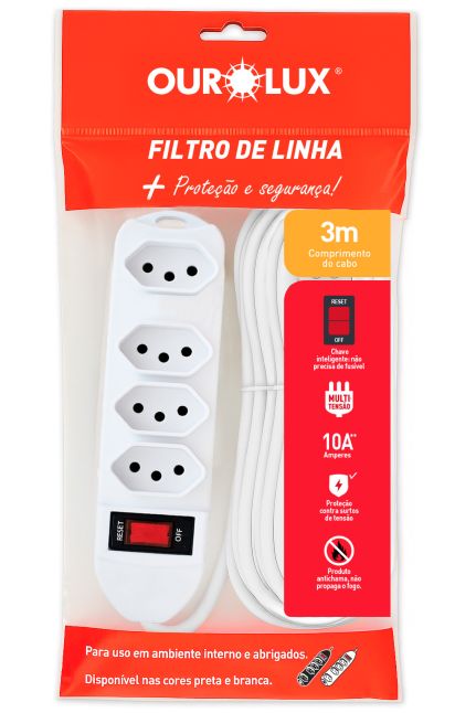 Filtro de Linha da Ourolux