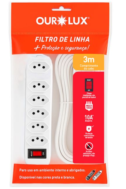 Filtro de Linha da Ourolux