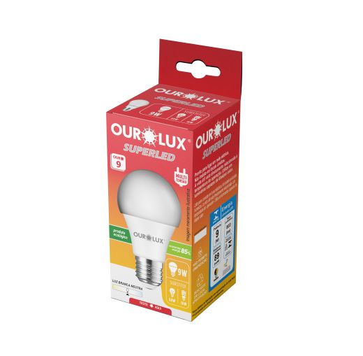 SUPERLED OURO 9W BIV 4000K