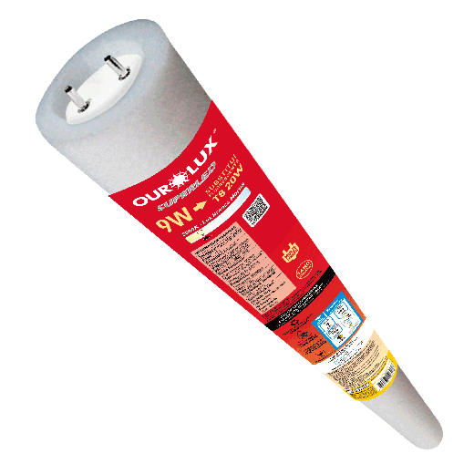 Superled Tube T8 9W BIVOLT 3000K