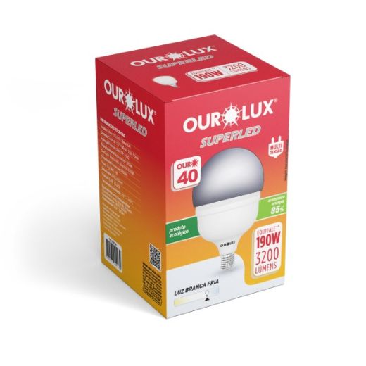 Superled Alta Potência T 28W Bivolt 6500K E40