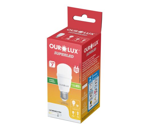 SUPERLED MINI T - 7W - BIVOLT - 6500K - E27