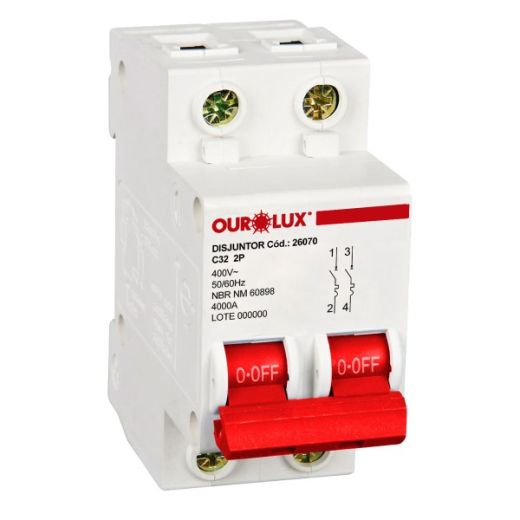 Disjuntor Bipolar 32A  (C)