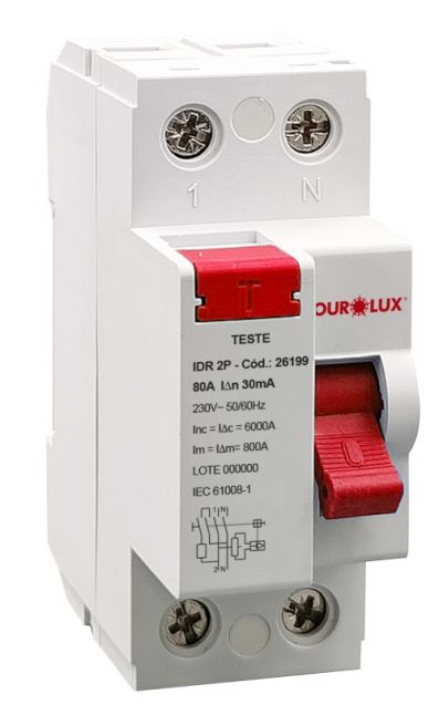 Dispositivo IDR BIP 80A 30mA