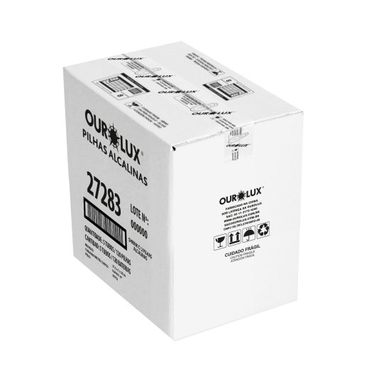 Pilhas Alcalinas AA com 2 unidades no tubo