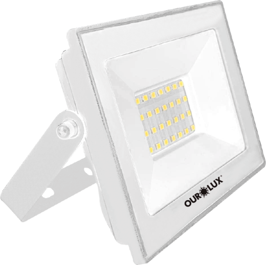 Superled Projetor Slim 30W Bivolt Branco 6500K