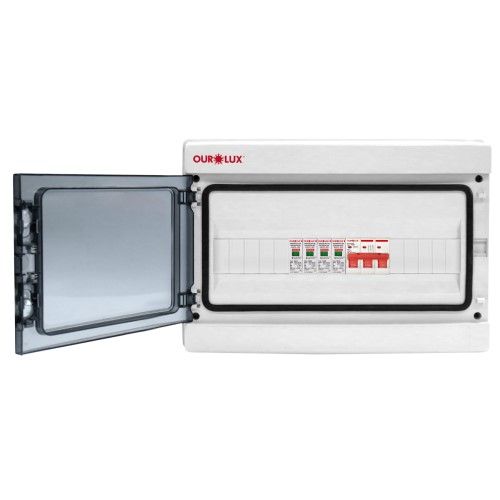 Quadro de Proteção CA com Disjuntor Tripolar 50A