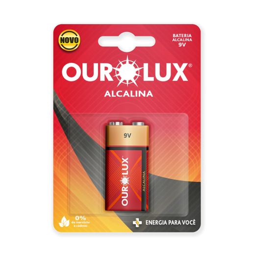 Bateria Alcalina com 1 unidade display