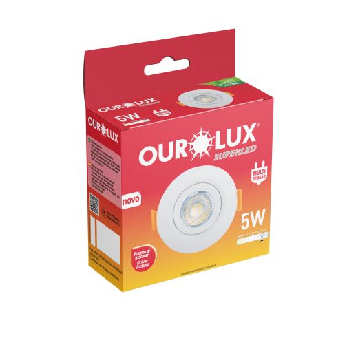 SPOT LED 5W 6400K Embutir