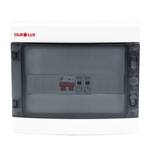 Quadro de Proteção CA com Disjuntor Bipolar 50A