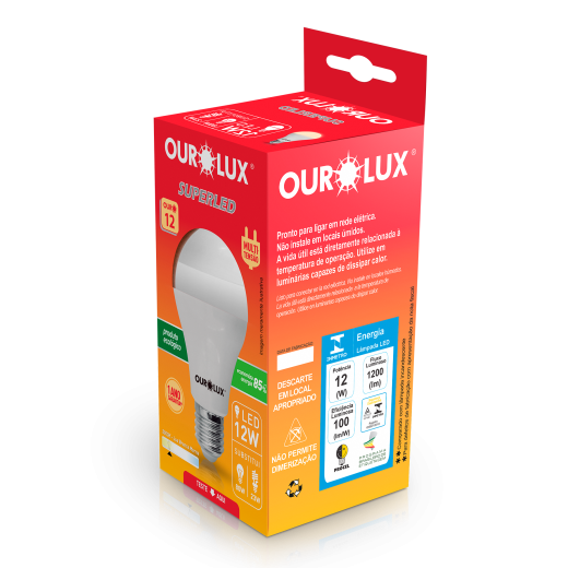 Superled Ouro 12W BIV 3000K CX