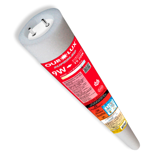 Superled Tubular T5 9W C/Driver BIV 6500K