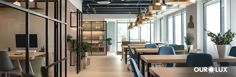 Como Escolher a Iluminação Ideal para o Escritório